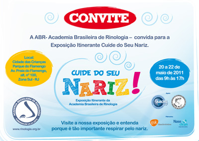 Flyer Campanha Respire pelo nariz e viva melhor